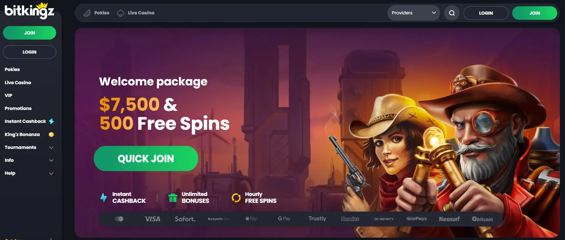 Bitkingz Casino